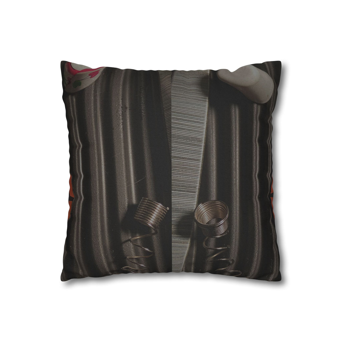Spun Polyester Square Pillowcase