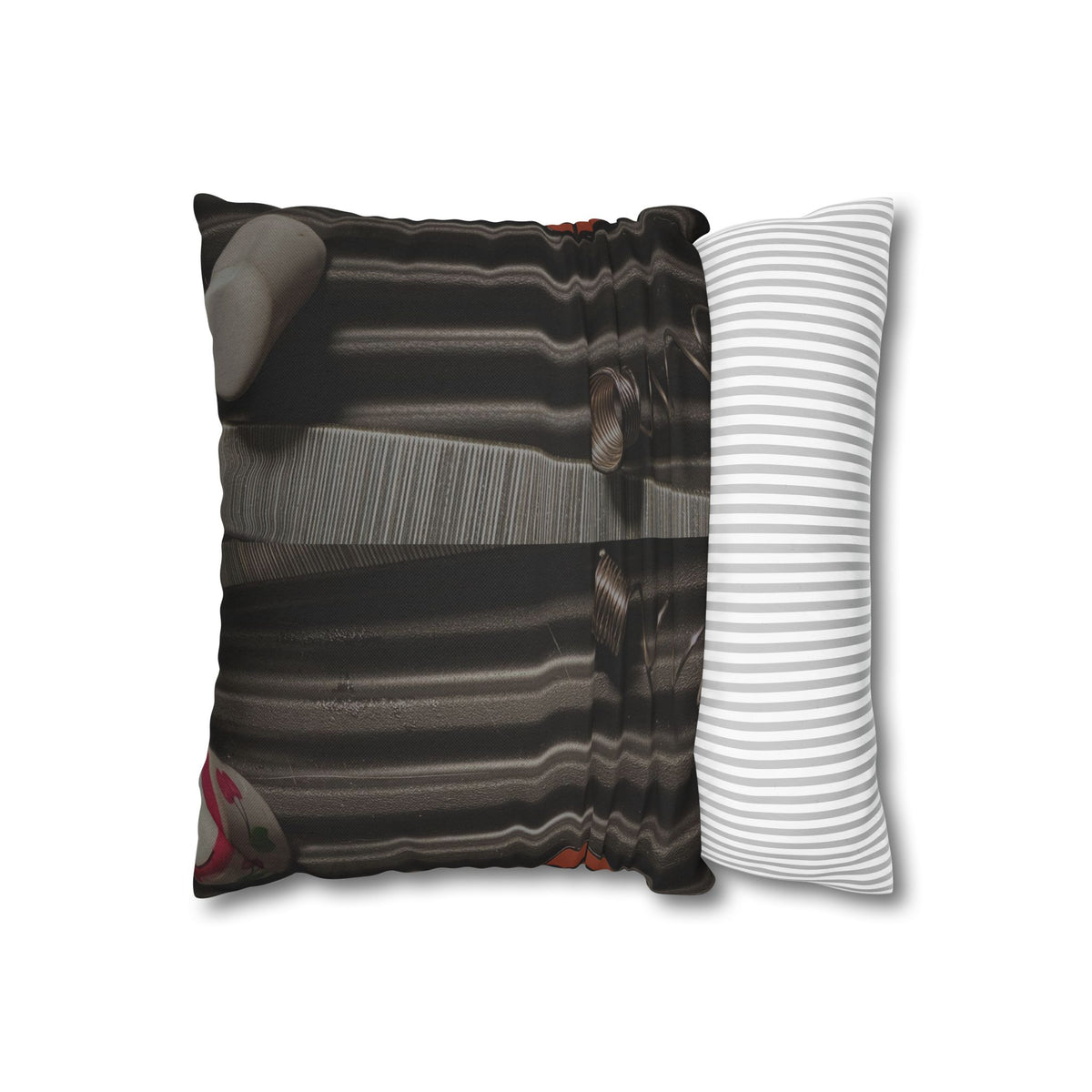 Spun Polyester Square Pillowcase