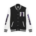 FnF Studio Radio Purple Retro Graphic Letterman Jacket