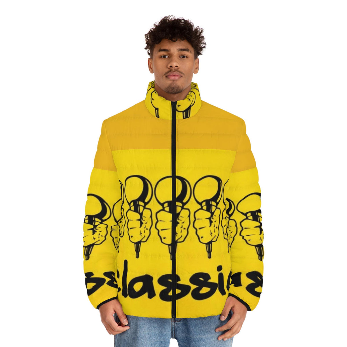 Men's Puffer Jacket (AOP)
