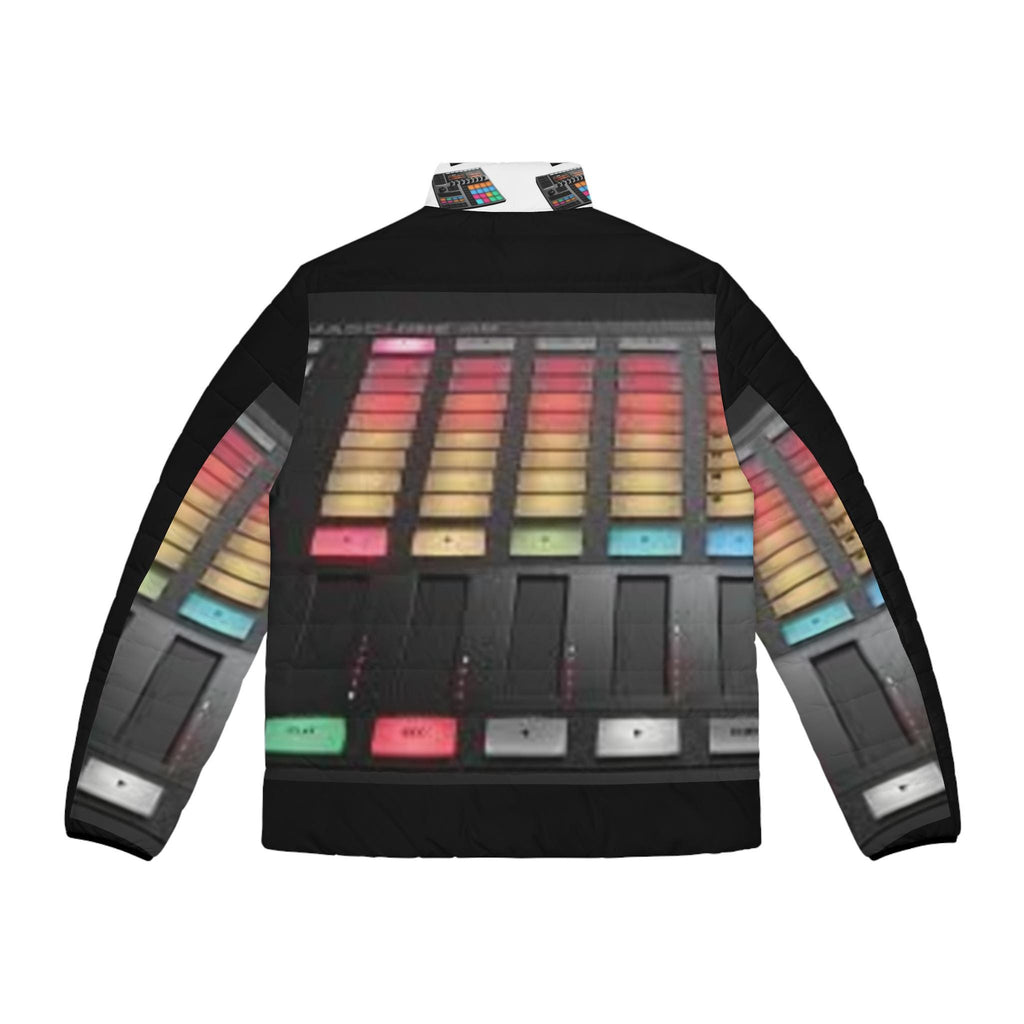 Men's Maschine Puffer Jacket (AOP)