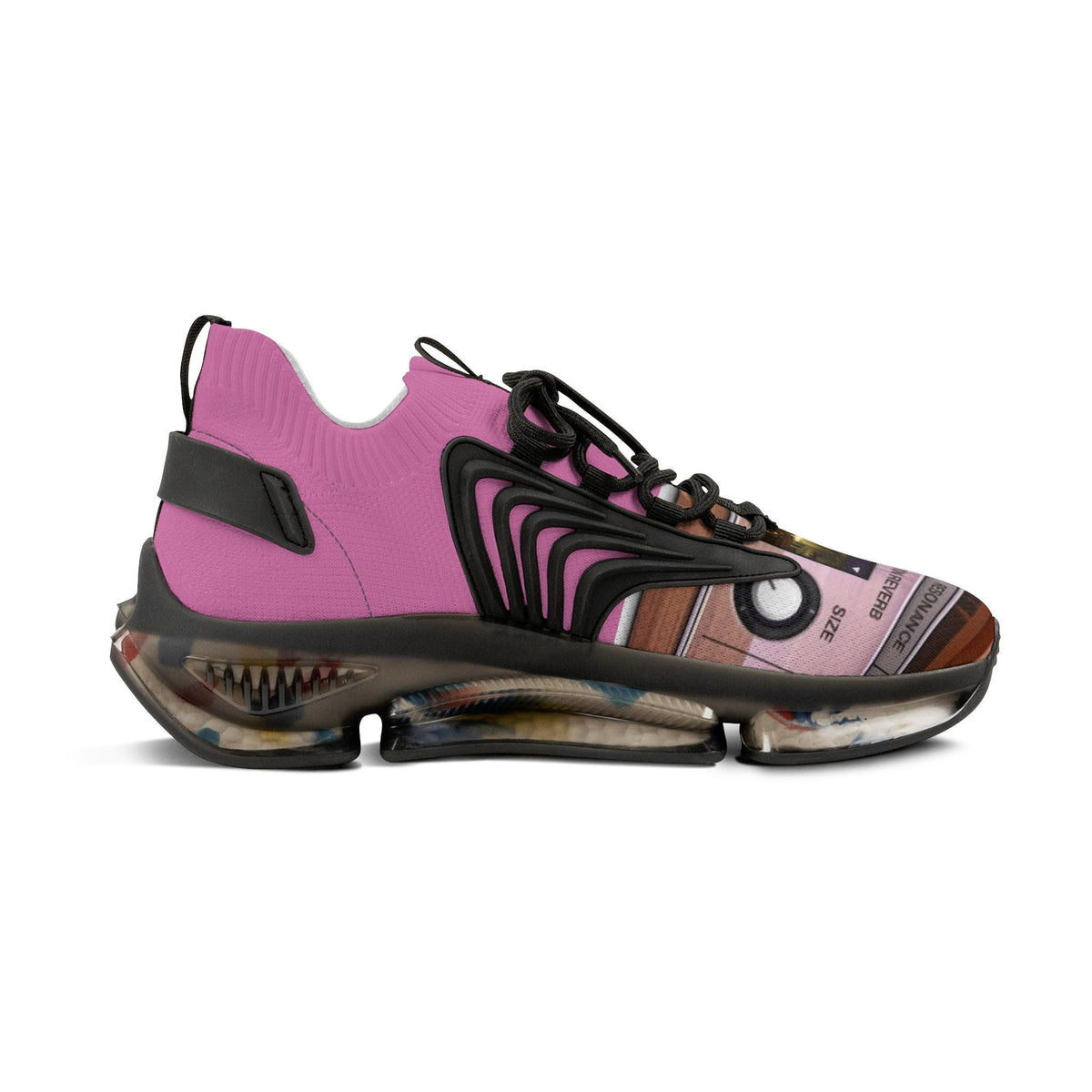 Pink Keyz Mesh Sneakers