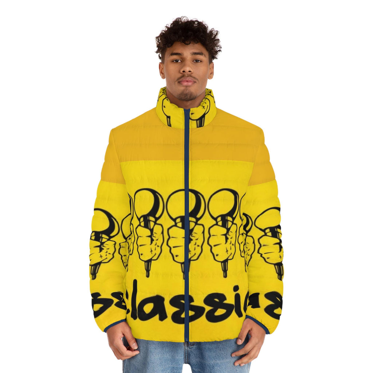 Men's Puffer Jacket (AOP)