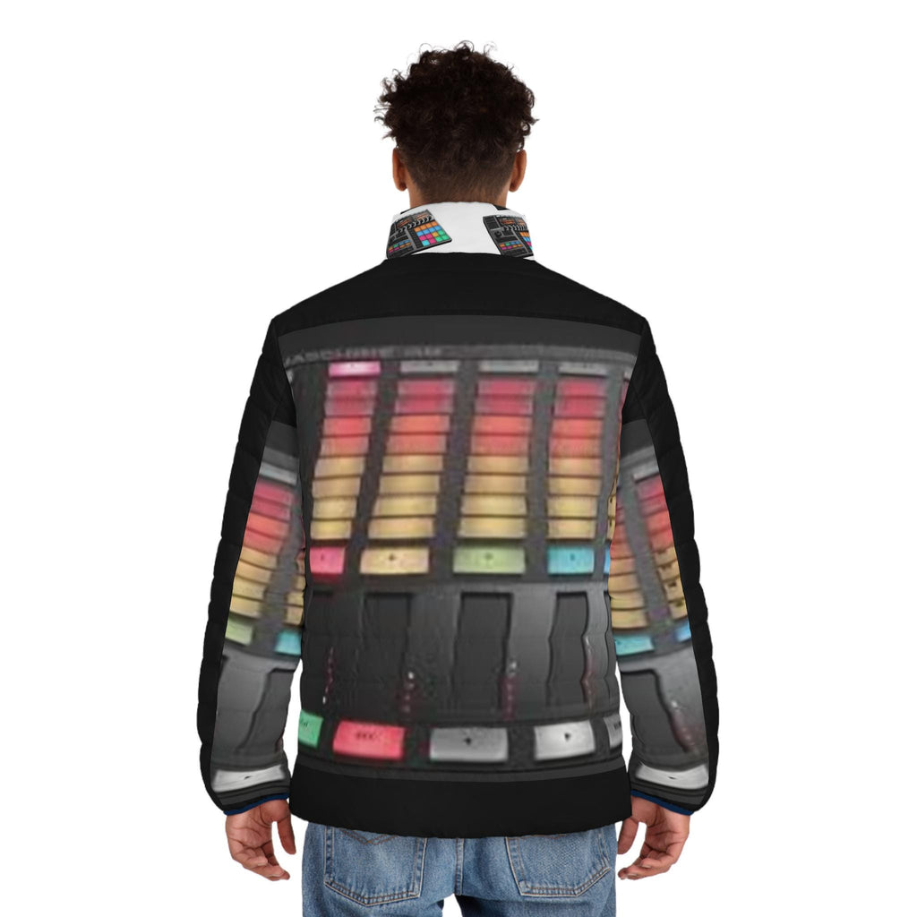 Men's Maschine Puffer Jacket (AOP)